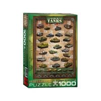 Eurographics 1000pce History of Tanks EUR60381