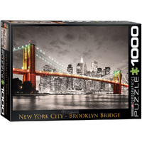 Eurographics 1000pc New York Brookyn Bridge Jigsaw Puzzle