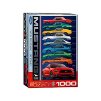 Eurographics 1000pce Ford Mustang 9 Model