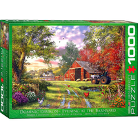Eurographics 1000pce Evening At the Barnyard Puzzle