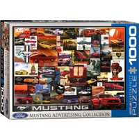 Eurographics 1000pc Mustang Advertising Puzzle