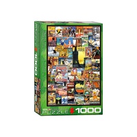 Eurographics 1000pc Travel Around The World Jigsaw Puzzle