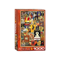 Eurographics 1000pc Variety Vintage Posters Jigsaw Puzzle