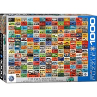 Eurographics 1000pc Volkswagen Groovy Bus Puzzle 60783