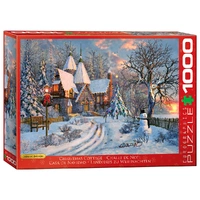 Eurographics Christmas Cottage 1000pc Jigsaw Puzzle