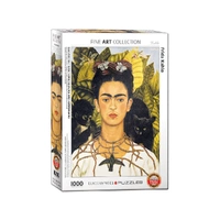 Eurographics 1000pc Kahlo Thorn Necklace & Hummingbird