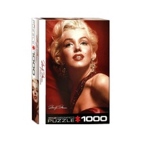 Eurographics 1000pce Marilyn Monroe Red Portrait Puzzle