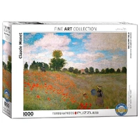 Eurographics 1000pce Monet Poppy Field