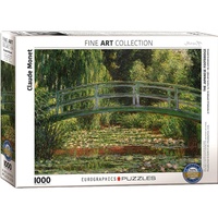 Eurographics 1000pce Monet- Japanese Footbridge