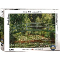 Eurographics 1000pce Monet- Japanese Footbridge