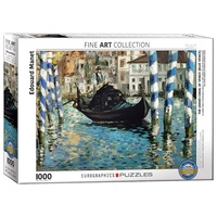 Eurographics Monet, Grand Canal of Venice 1000pc Jigsaw Puzzle