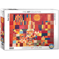 Eurographics 1000pc Klee Castle & Sun Jigsaw Puzzle