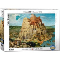 Eurographics 1000pc Bruegel Tower Of Babel Jigsaw Puzzle