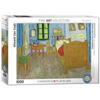 Eurographics Van Gogh Bedroom In Arles 1000pc Jigsaw Puzzle