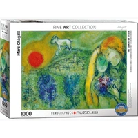 Eurographics Chagall Lovers Of Vence 1000pc Jigsaw Puzzle