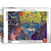 Eurographics 1000pc Chagall Circus Horse Jigsaw Puzzle