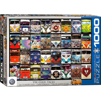 Eurographics 1000pce VW Cool Faces Puzzle