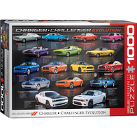 Eurographics Charger/Challenger Evolution 1000pc Jigsaw Puzzle