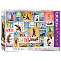 Eurographics 1000pce Yoga Cats