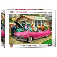 Eurographics 1000pce American Classics - Pink Caddy Puzzle