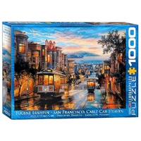 Eurographics 1000pc Lushpin Cable Car Heaven Jigsaw Puzzle
