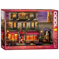 Eurographics Red Hat Restaurant, Paris 1000 Jigsaw Puzzle