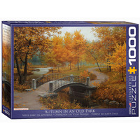 Eurographics 1000pc Lushpin Autumn Old Park Jigsaw Puzzle