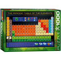 Eurographics 1000pc Periodic Table of the Elements Puzzle