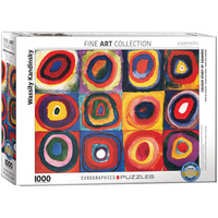 Eurograohics 1000pc Kandinsky Colour Study Square