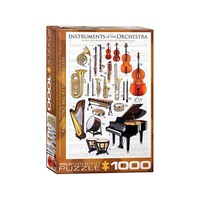 Eurographics 1000pc Instruments Of The Orchestra Jigsaw Puzzle