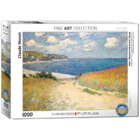 Eurographics 1000pc Monet, Path Thru Wheat Fields Jigsaw Puzzle