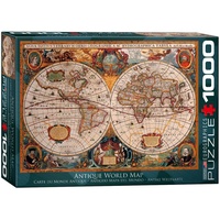 Eurographics 1000pce Antique World Map EUR61997
