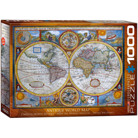 Eurographics 1000pc Antique World Map