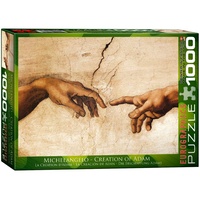 Eurographics 1000pc Michelangelo Creation Of Adam