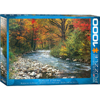 Eurographics 1000pc Forest Stream Jigsaw Puzzle