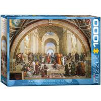 Eurographics 1000pc Raphael School Of Athens Jigsaw Puzzle