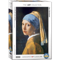 Eurographics 1000pc Girl With The Pearl Earing Puzzle