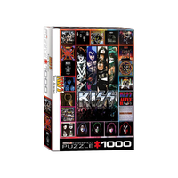Eurographics 1000pce KISS Discography Collage