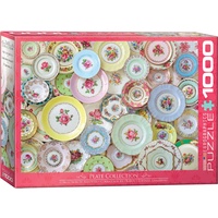 Eurographics 1000pc Plate Collection Jigsaw Puzzle