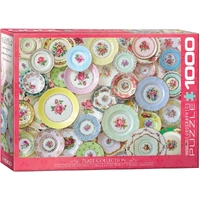 Eurographics 1000pc Plate Collection Jigsaw Puzzle
