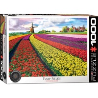 Eurographics 1000pc Tulip Fields Netherlands Jigsaw Puzzle