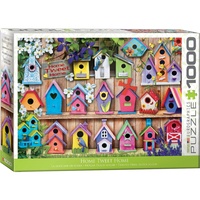 Eurographics 1000pc Birdhouses Jigsaw Puzzle