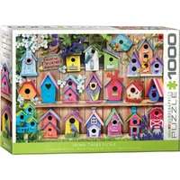 Eurographics 1000pc Birdhouses Jigsaw Puzzle