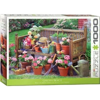 Eurographics Garden Bench 1000Pc Jigsaw Puzzle