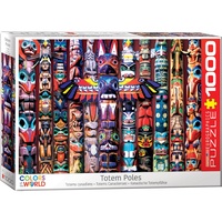 Eurographics 1000pc Totem Poles Jigsaw Puzzle