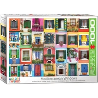 Eurographics Mediterranean Windows 1000pc Puzzle
