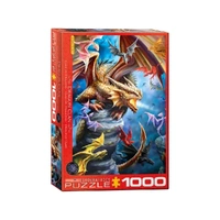 Eurographics 1000pc Dragon Clan, Anne Stokes Jigsaw Puzzle