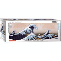 Eurographics 1000pc Great Wave Of Kanagawa Panoramic Jigsaw Puzzle