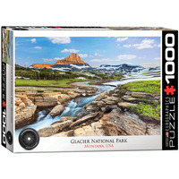 Eurographics Puzzles 1000pc Glacier National Park Jigsaw Puzzle