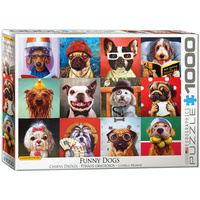 Eurographics 1000pc Funny Dogs